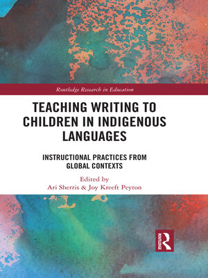 cover image of Teaching Writing to Children in Indigenous Languages